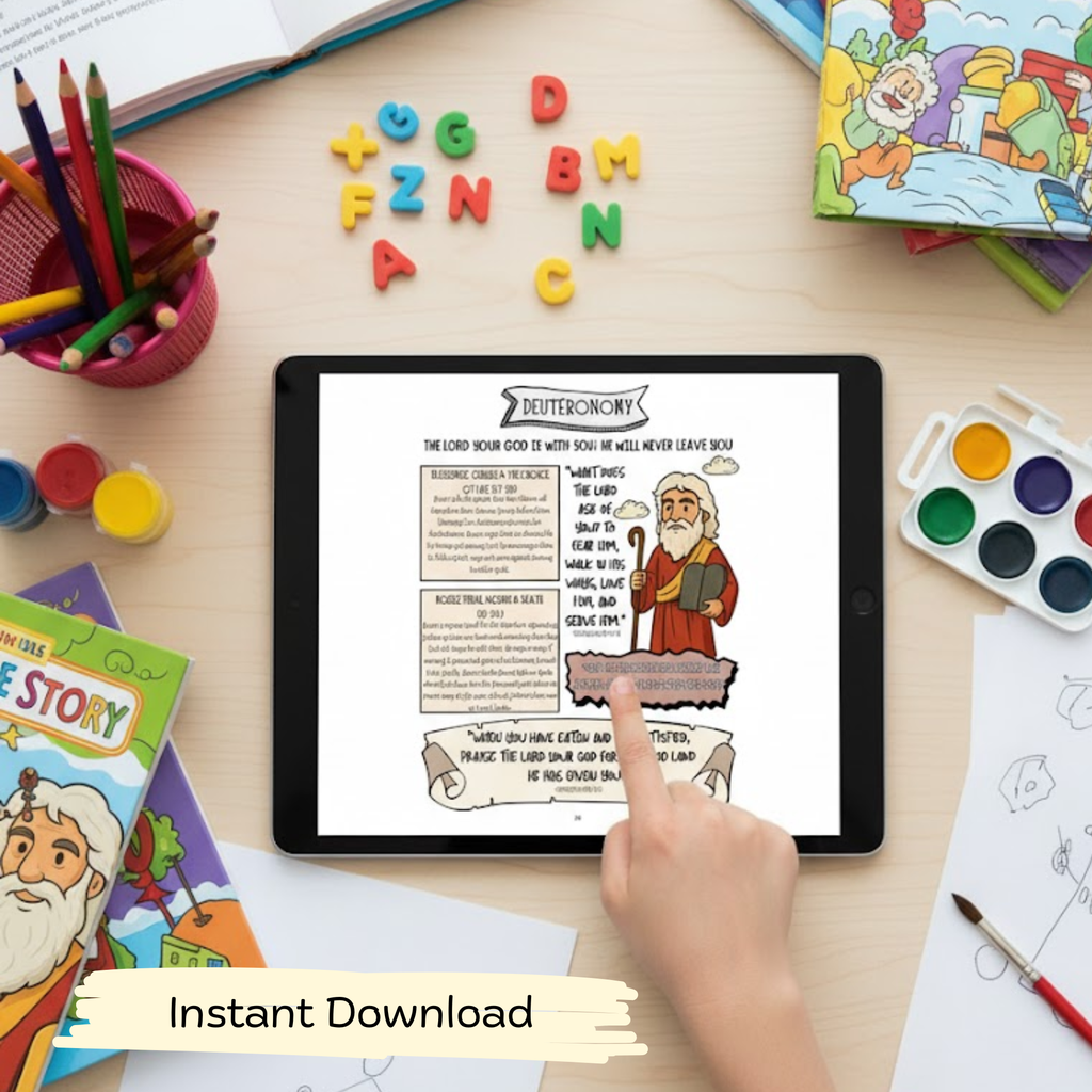 Sunday School Curriculum for Kids & Youth Groups, Old & New Testament Activities