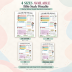 Bible Study Printable, Daily Bible Study Guide And Journal