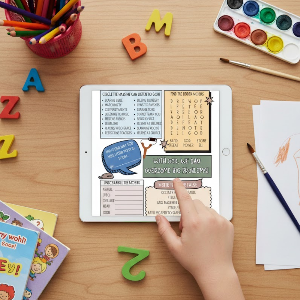 Sunday School Curriculum for Kids & Youth Groups, Old & New Testament Activities