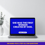 Bible Jeoparty Game, Bible Trivia Questions, Youth & Adult-Approved