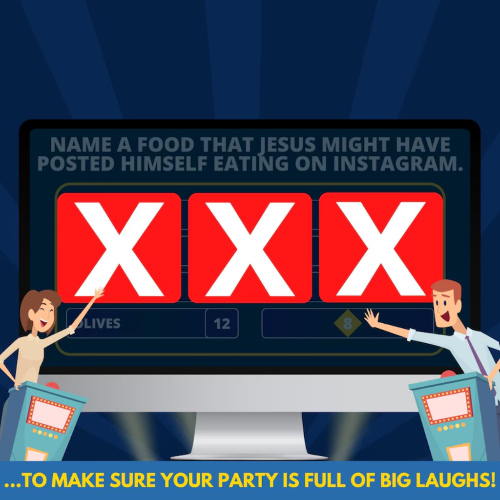 Bible Friendly Feud Game, PowerPoint Game, Christian Activities for Bible Study & Youth Group Games